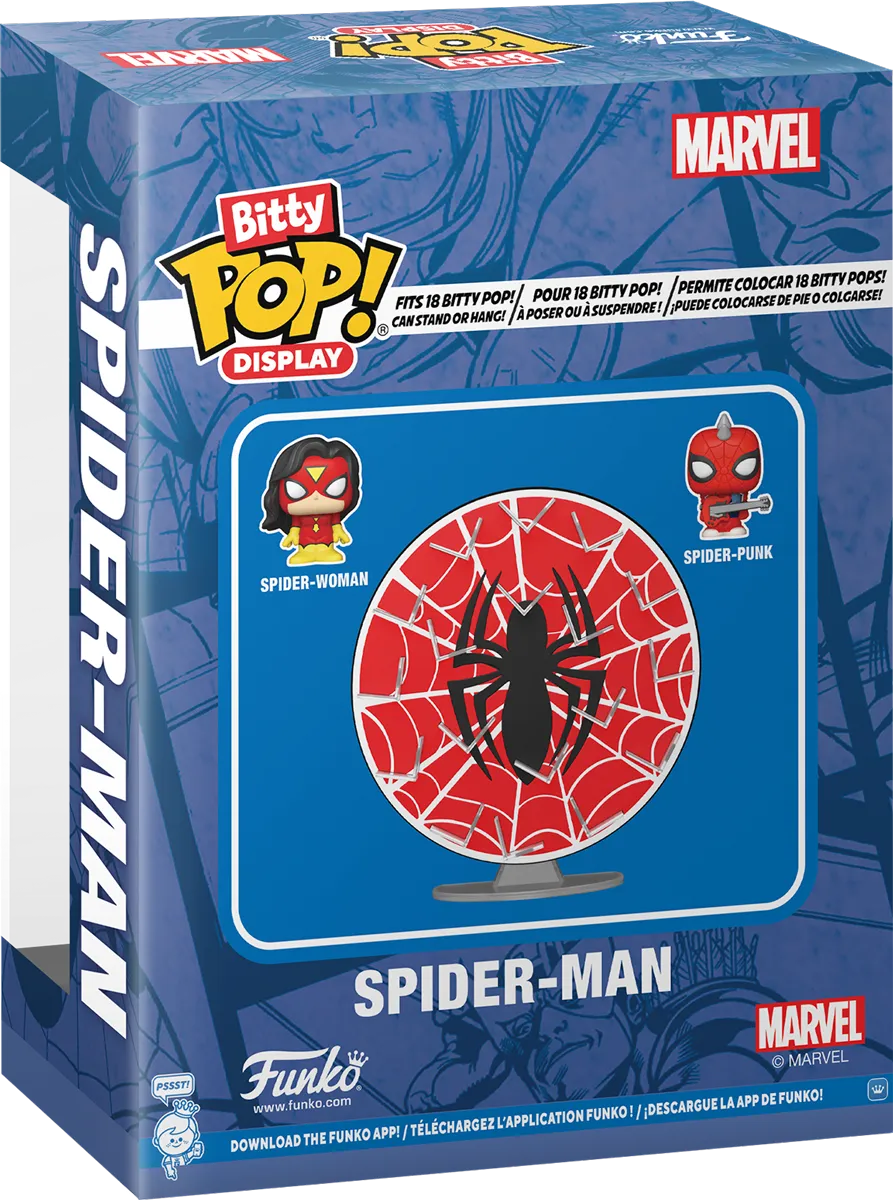FUN85512 Marvel - Spider-Man's Web Bitty Pop! Showcase - Funko - Titan Pop Culture
