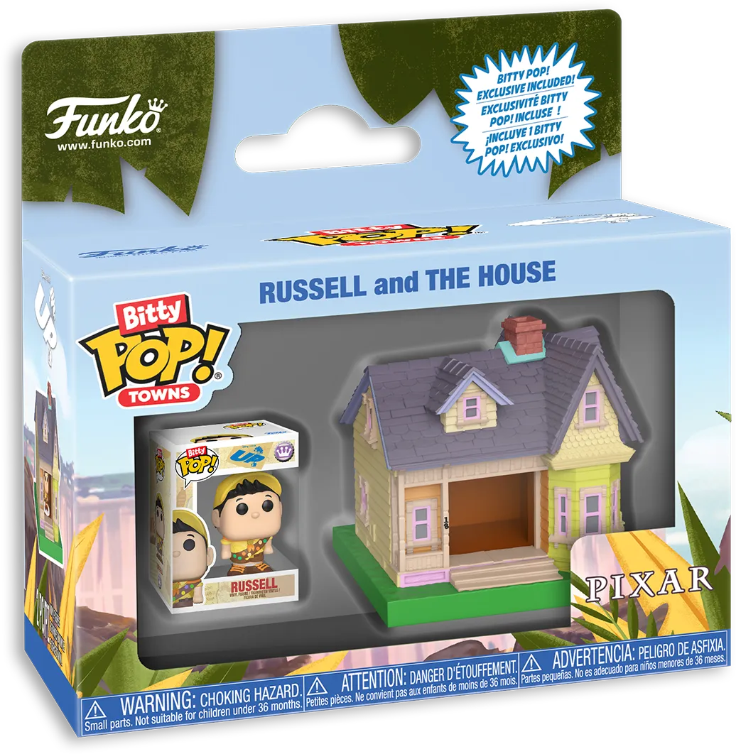 FUN85515 UP - Carl's House Bitty Pop! Town - Funko - Titan Pop Culture