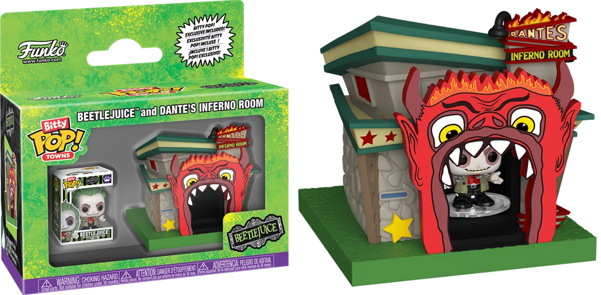 FUN85517 Beetlejuice - Dante's Inferno Bitty Pop! Town - Funko - Titan Pop Culture