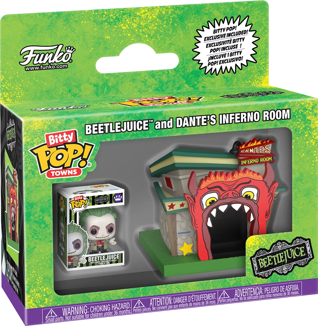 FUN85517 Beetlejuice - Dante's Inferno Bitty Pop! Town - Funko - Titan Pop Culture