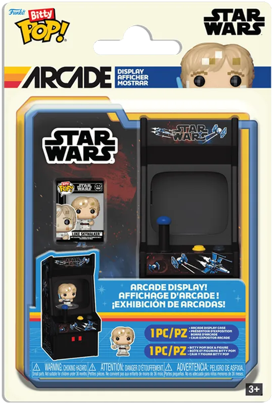 FUN85545 Star Wars - Luke (8bit) Bitty Arcade - Funko - Titan Pop Culture