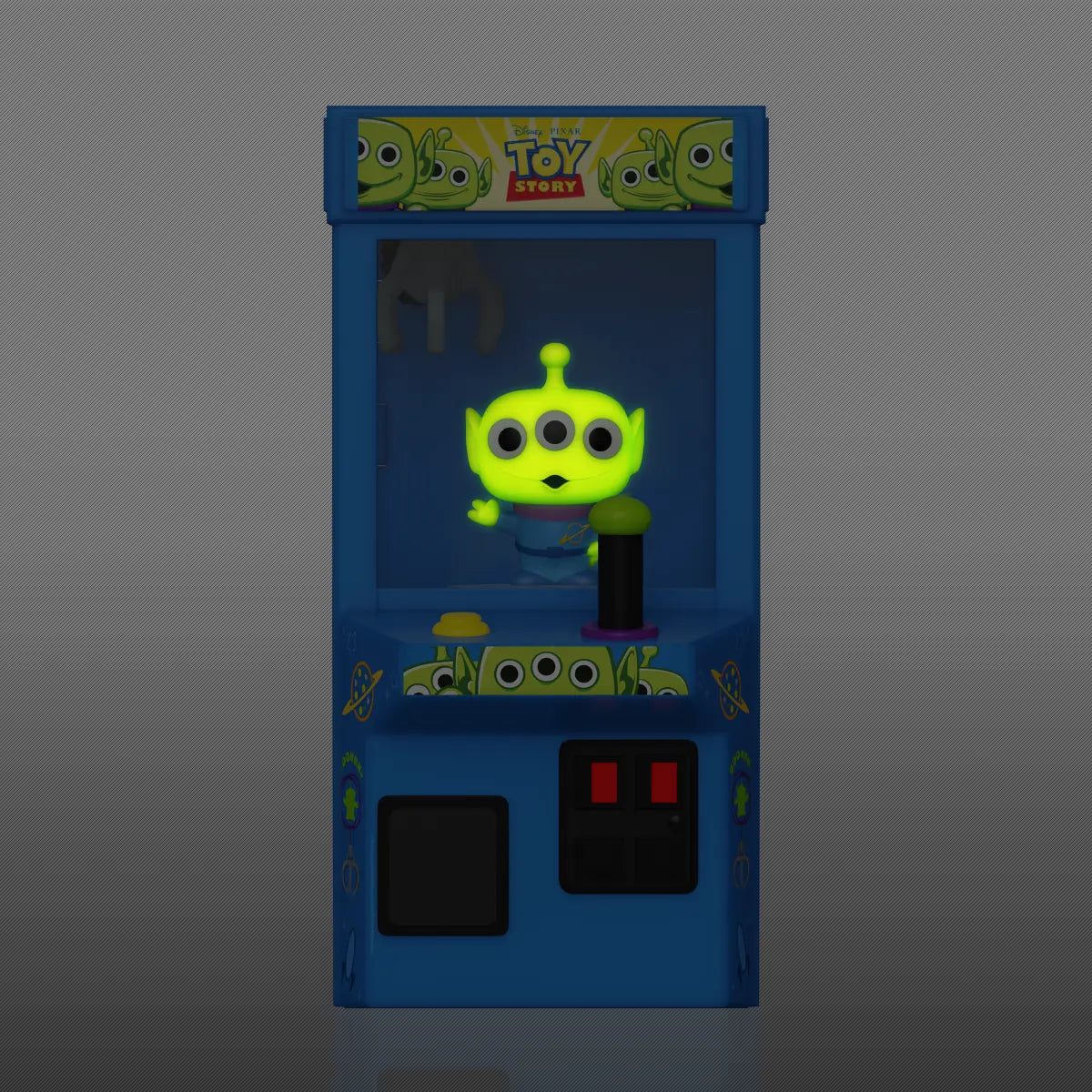 FUN85546 Toy Story - Alien (Glow) Bitty Arcade Claw Machine - Funko - Titan Pop Culture