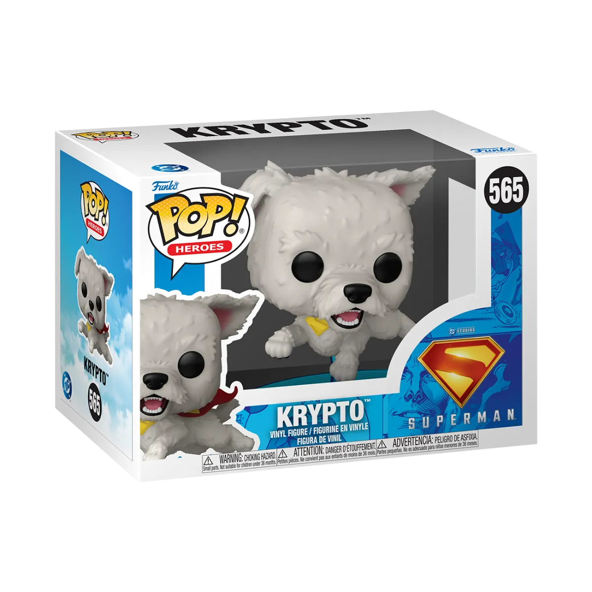 FUN85645 Superman (2025) - Krypto Pop! Vinyl - Funko - Titan Pop Culture