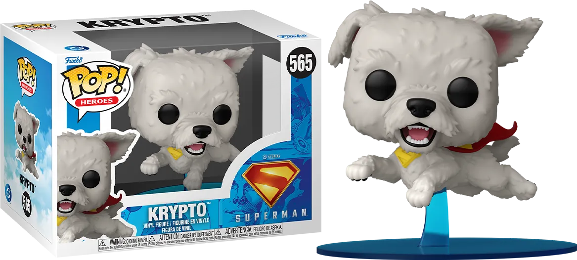 FUN85645 Superman (2025) - Krypto Pop! Vinyl - Funko - Titan Pop Culture