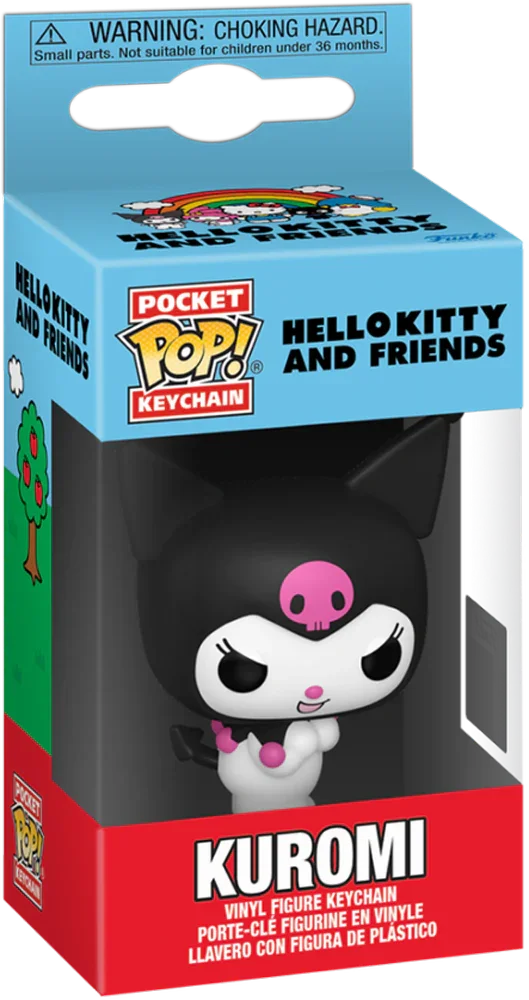 Hello Kitty - Kuromi Pop! Keychain