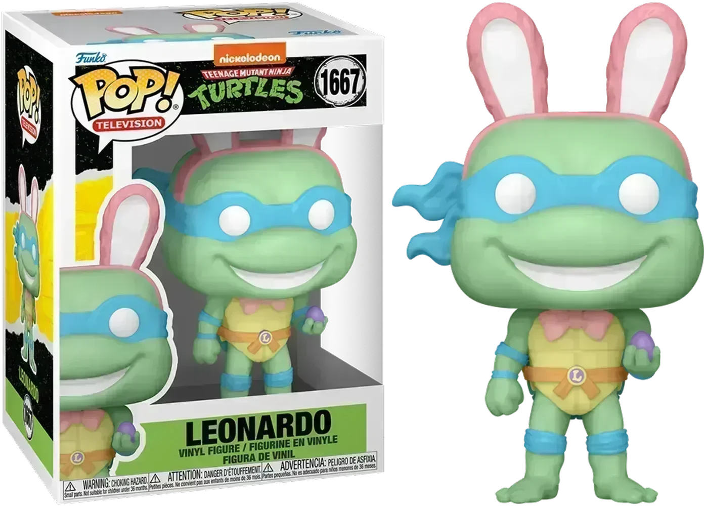 FUN86043 Teenage Mutant Ninja Turtles - Leo Easter Pop! Vinyl - Funko - Titan Pop Culture