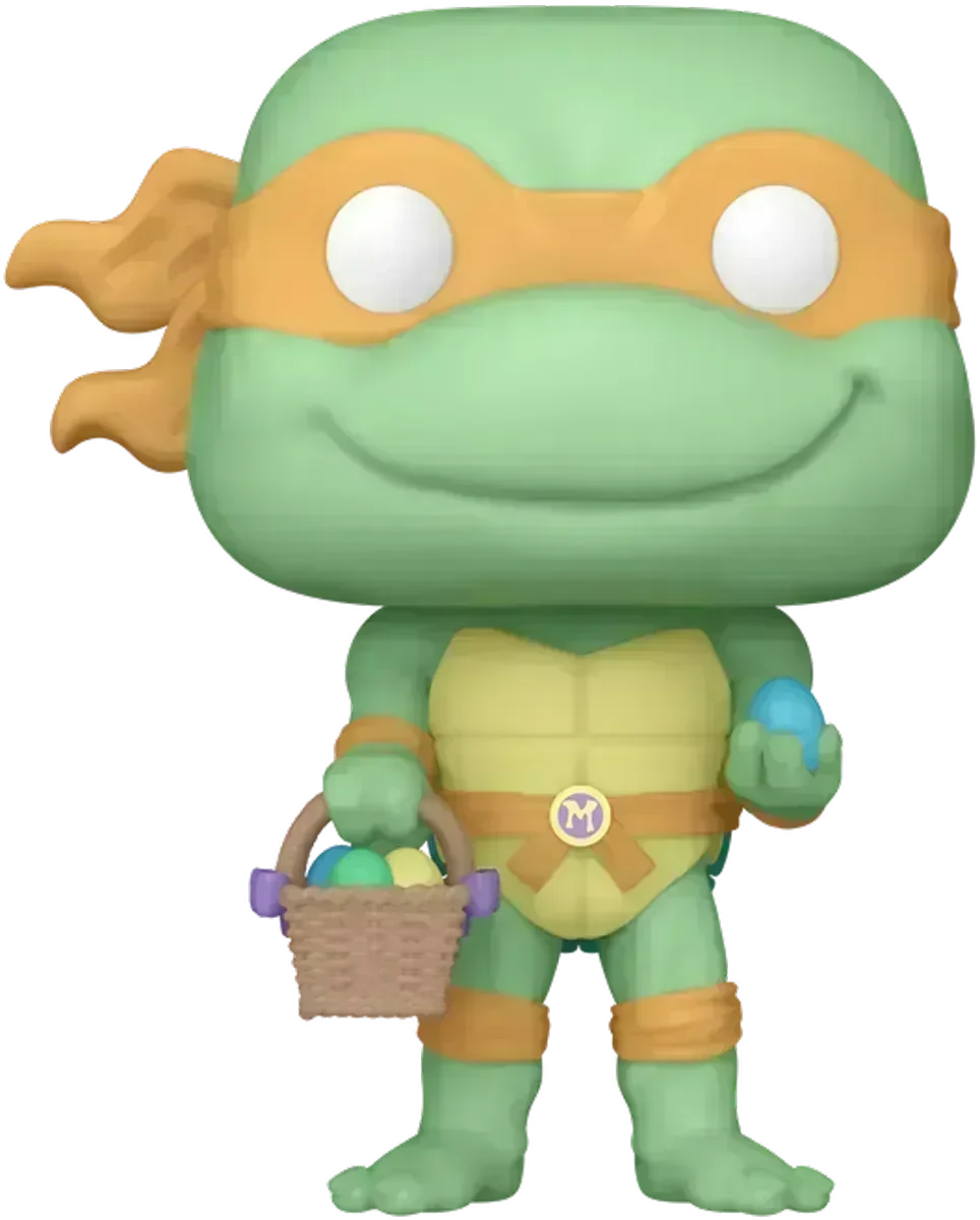 FUN86044 Teenage Mutant Ninja Turtles - Michelangelo Easter Pop! Vinyl - Funko - Titan Pop Culture