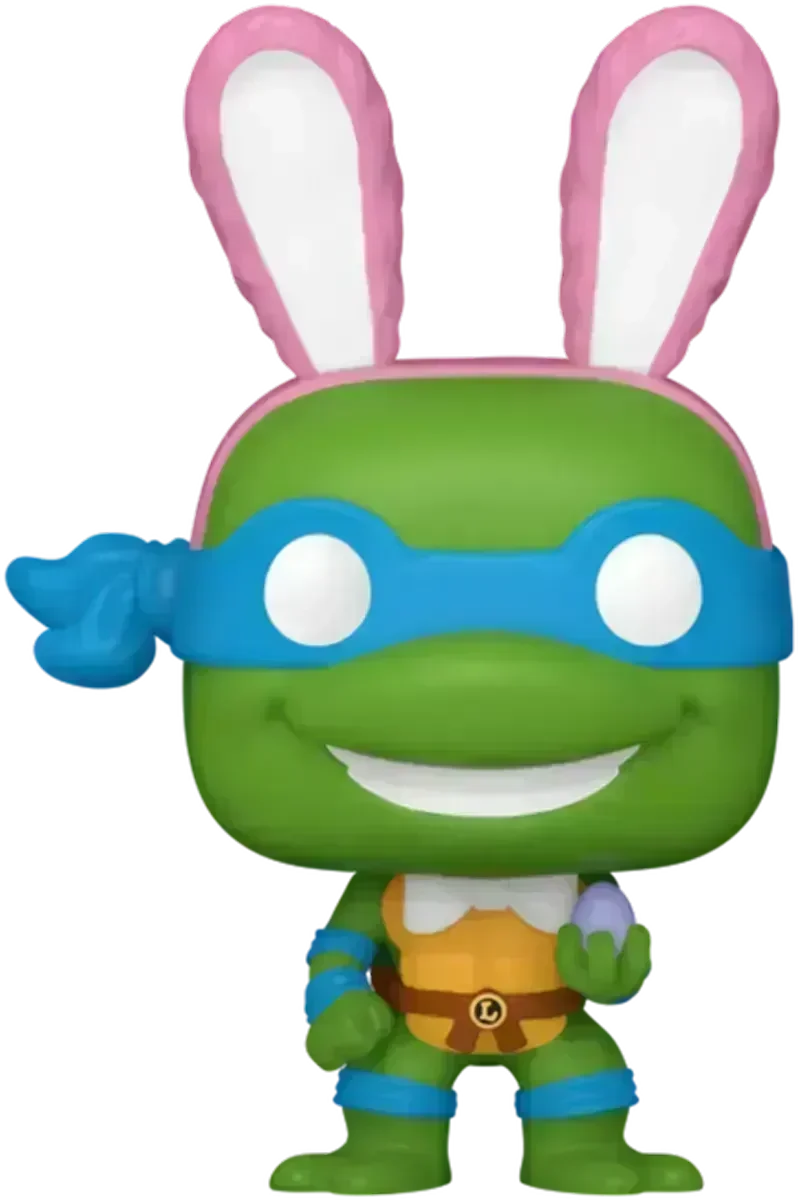 FUN86046 Teenage Mutant Ninja Turtles - Leo Easter Pocket Pop! Vinyl - Funko - Titan Pop Culture