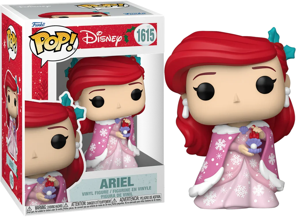 FUN86069 Disney: Princess - Ariel (Holiday) Pop! Vinyl - Funko - Titan Pop Culture