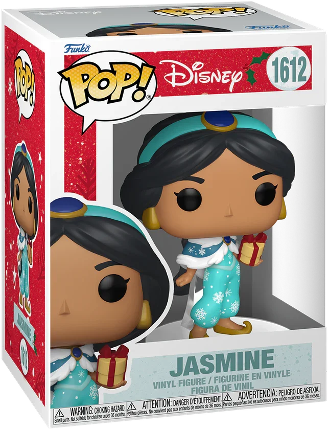 FUN86070 Disney: Princess - Jasmine (Holiday) Pop! Vinyl - Funko - Titan Pop Culture