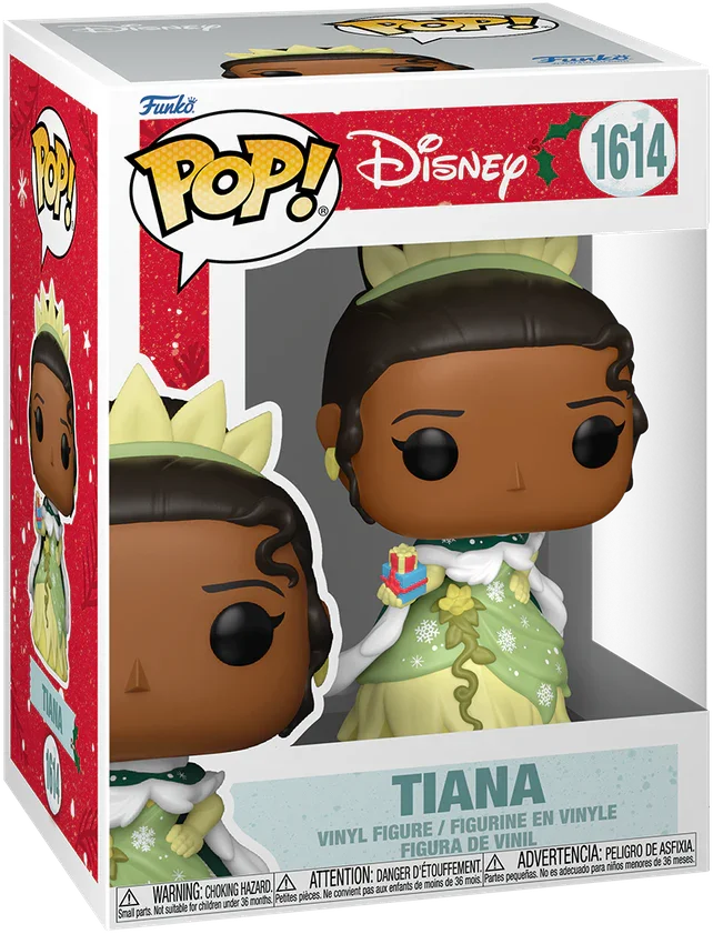 FUN86072 Disney: Princess - Tiana (Holiday) Pop! Vinyl - Funko - Titan Pop Culture