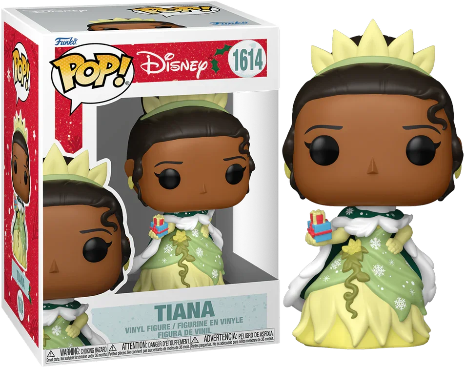 FUN86072 Disney: Princess - Tiana (Holiday) Pop! Vinyl - Funko - Titan Pop Culture