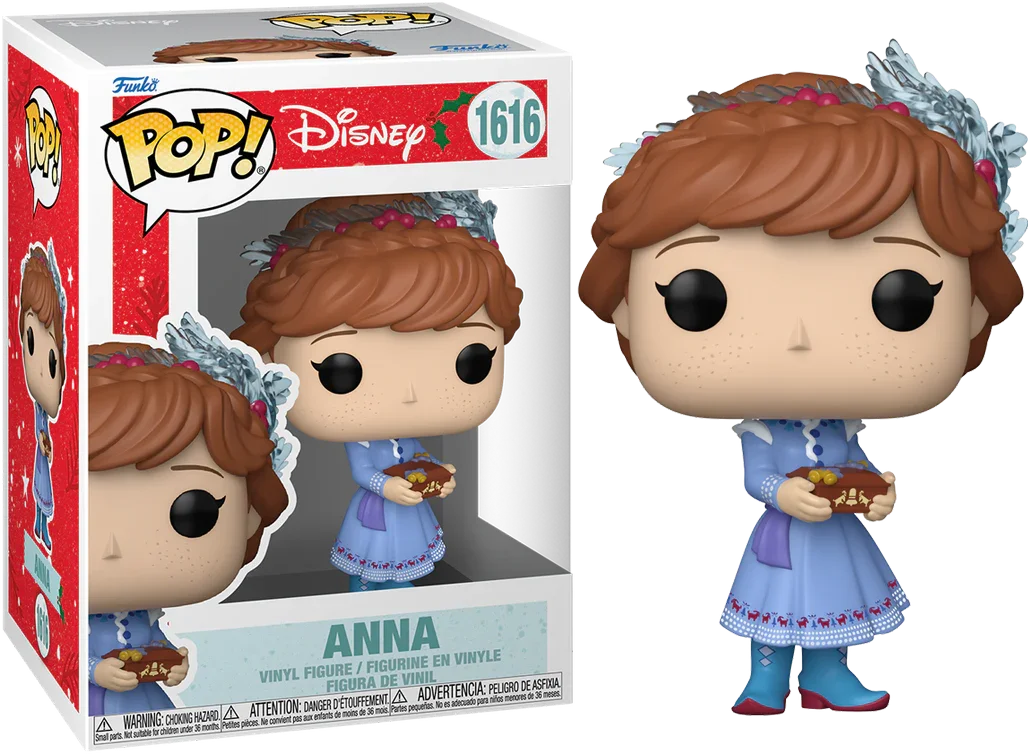 FUN86076 Disney: Princess - Anna (Holiday) Pop! Vinyl - Funko - Titan Pop Culture