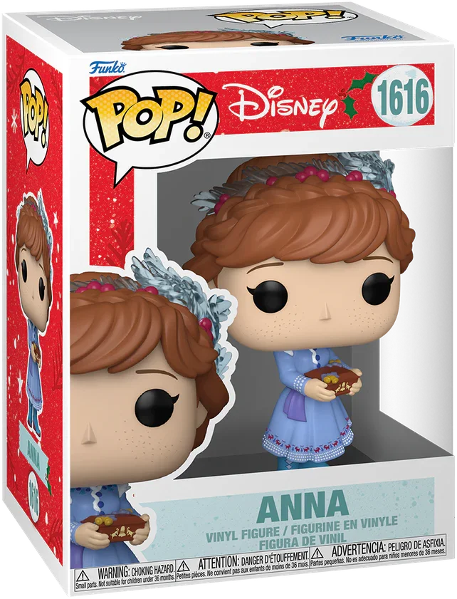 FUN86076 Disney: Princess - Anna (Holiday) Pop! Vinyl - Funko - Titan Pop Culture