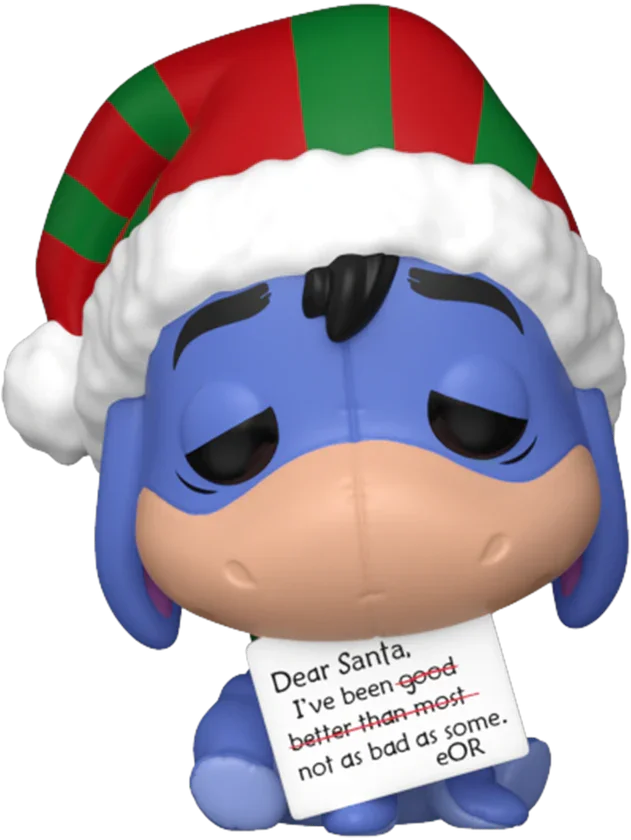 FUN86080 Winnie the Pooh - Eeyore Holiday Pocket Pop! Vinyl - Funko - Titan Pop Culture