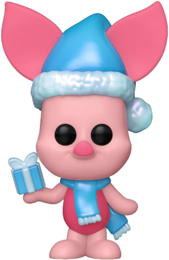 FUN86081 Winnie the Pooh - Piglet Holiday Pocket Pop! Vinyl - Funko - Titan Pop Culture