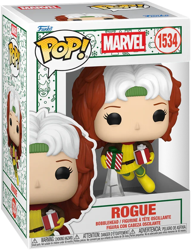 FUN86090 X-Men - Rogue Holiday Pop! Vinyl - Funko - Titan Pop Culture