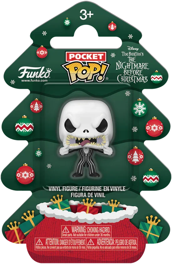 The Nightmare Before Christmas - Jack Holiday Pocket Pop! Vinyl
