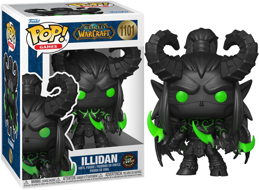 FUN86108 World of Warcraft - Illidan (with chase) Pop! Vinyl - Funko - Titan Pop Culture