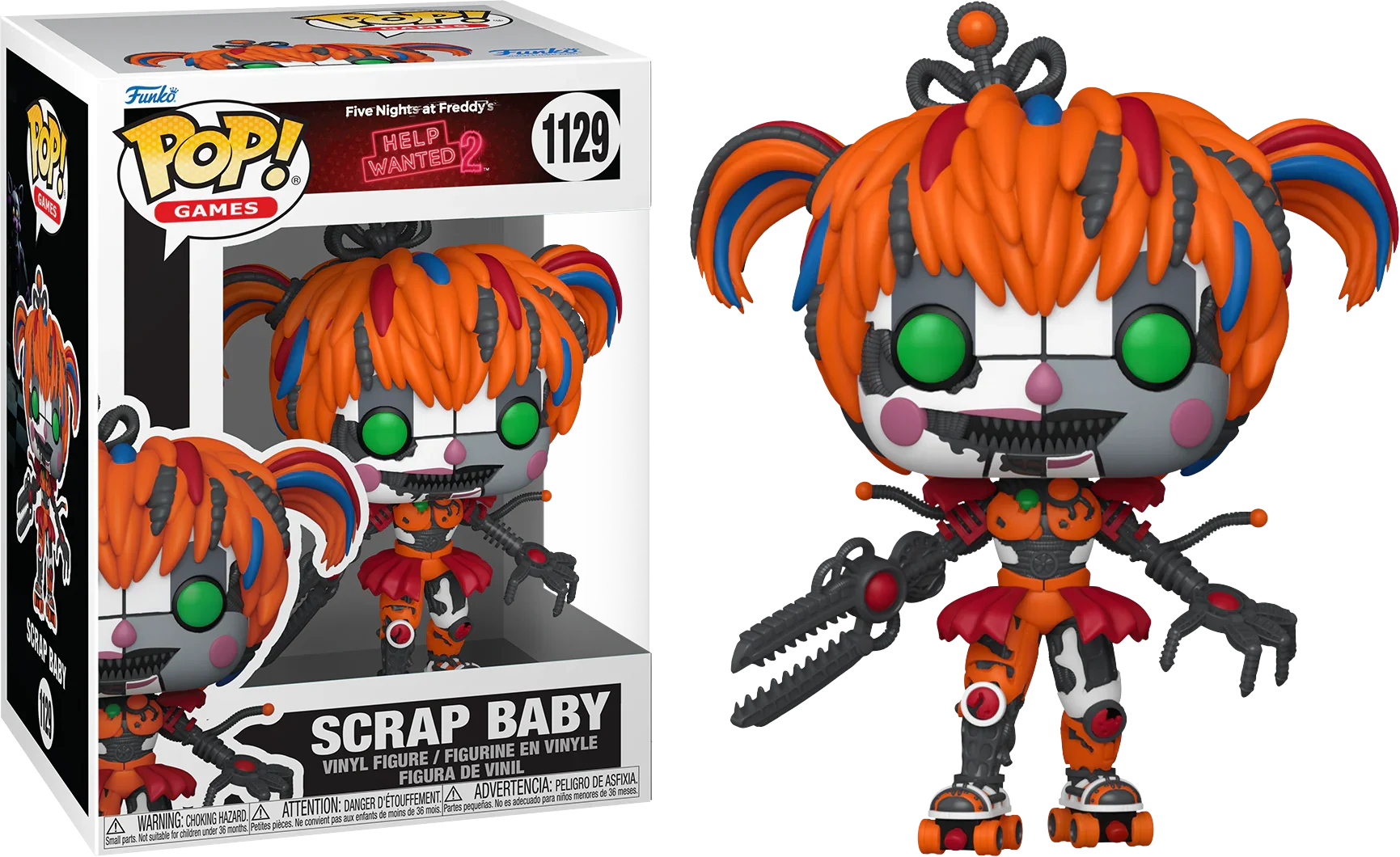 Five Nights At Freddy's: Help Wanted 2 - Scrap Baby Pop! Vinyl