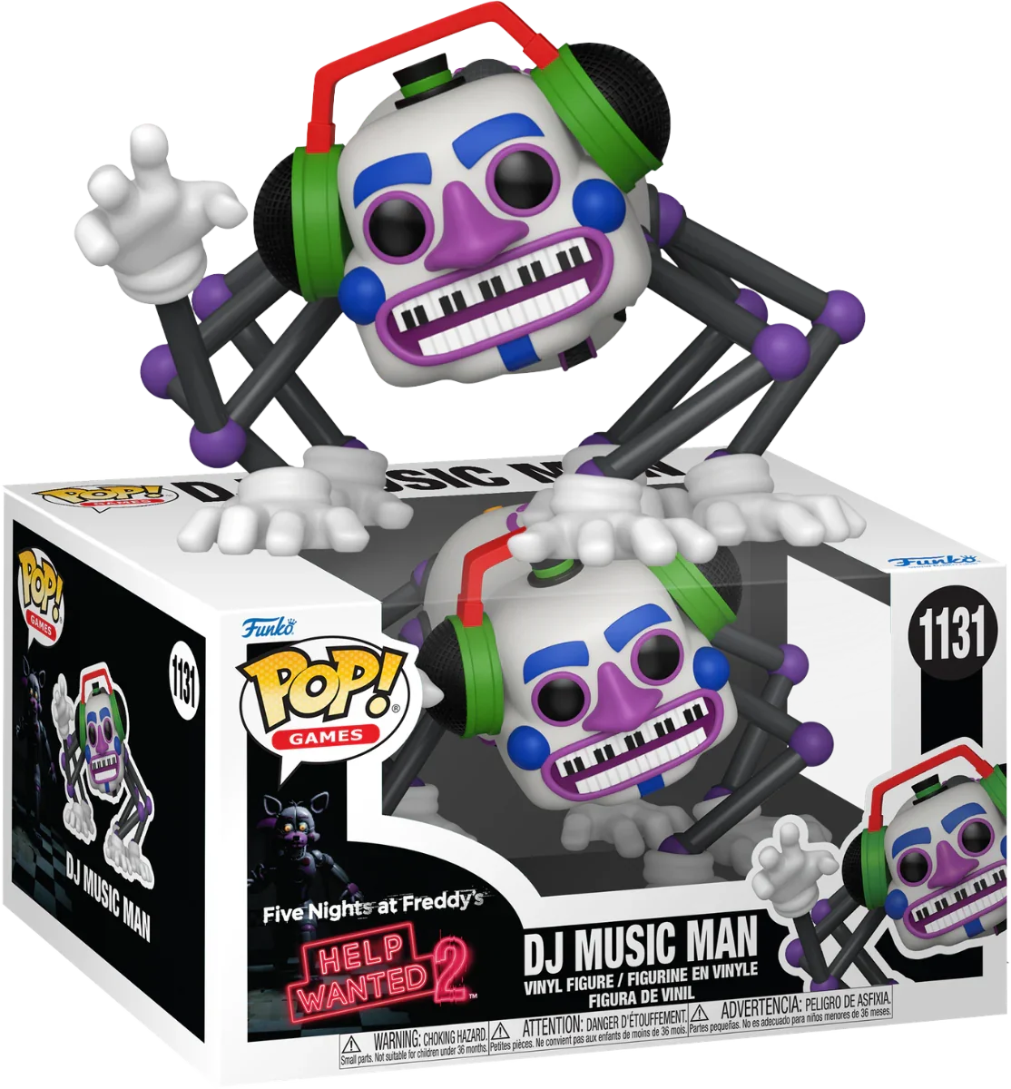 Five Nights At Freddy's: Help Wanted 2 - DJ Music Man Pop! Vinyl
