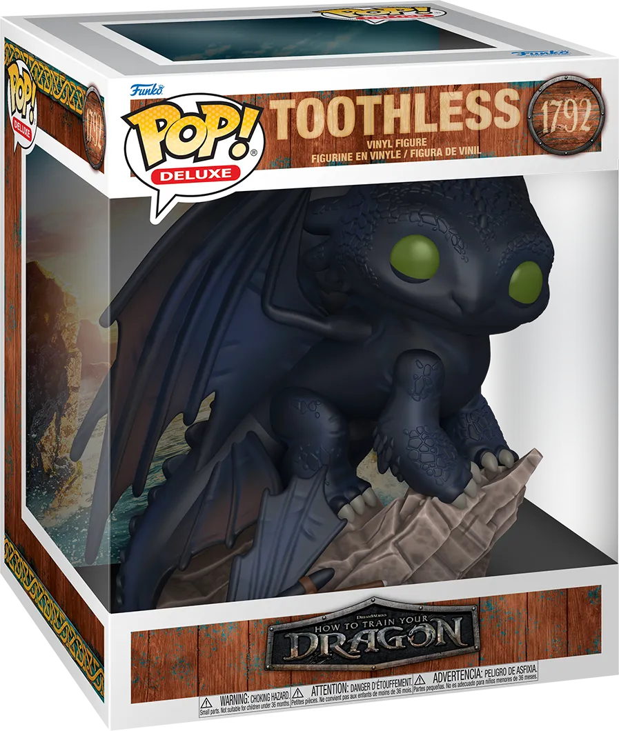 FUN86140 How to Train Your Dragon (2025) - Toothless Pop! Vinyl Deluxe - Funko - Titan Pop Culture
