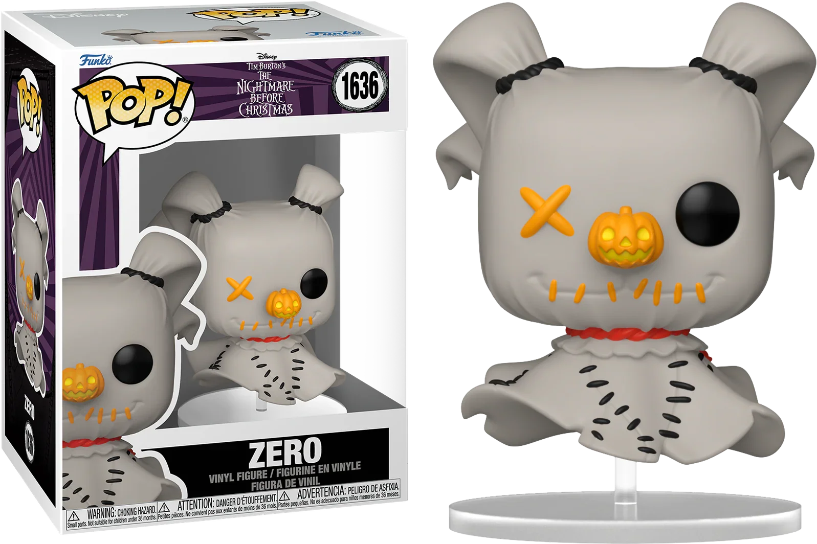 The Nightmare Before Christmas - Zero Patchwork Pop! Vinyl