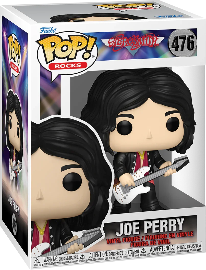 FUN86209 Aerosmith - Joe Perry with Guitar Pop! Vinyl - Funko - Titan Pop Culture
