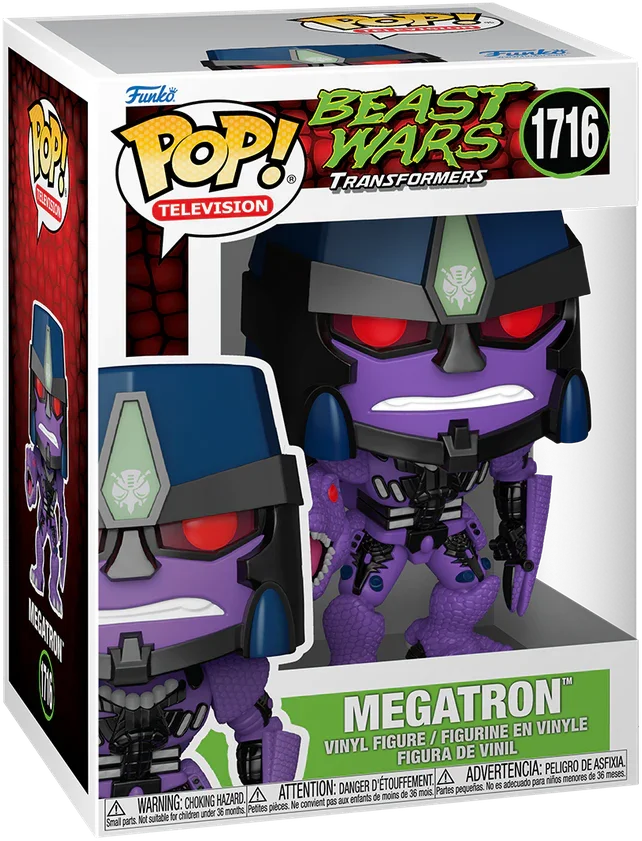 FUN86214 Transformers: Beast Wars - Megatron Pop! Vinyl - Funko - Titan Pop Culture