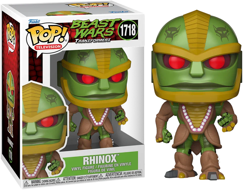 FUN86216 Transformers: Beast Wars - Rhinox Pop! Vinyl - Funko - Titan Pop Culture