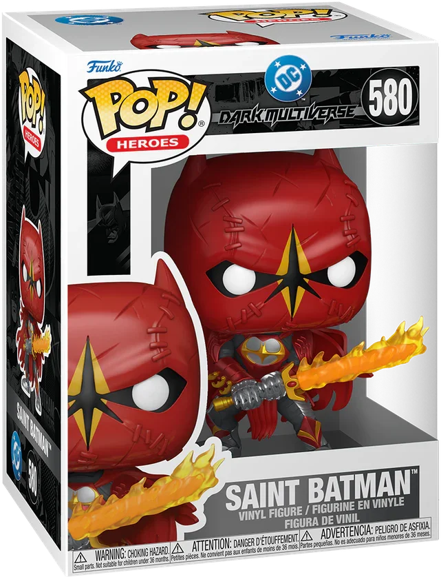 DC: Dark Multiverse - Figura Pop! de vinilo de Batman el Santo