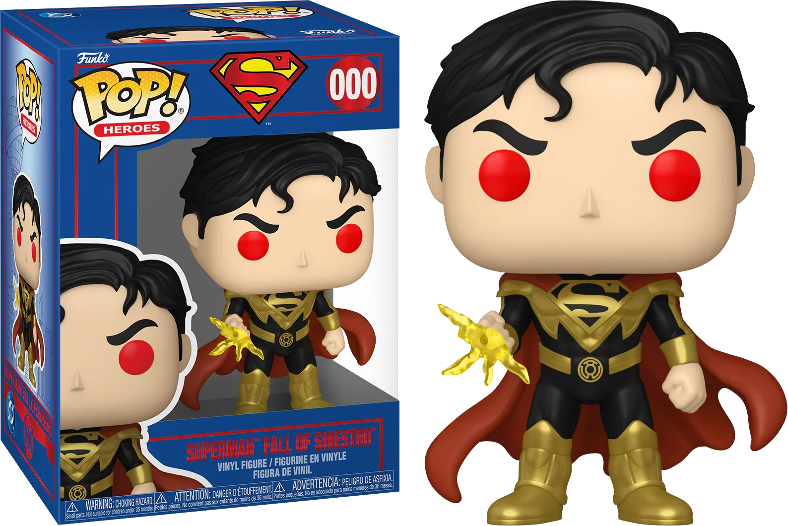 DC Comics: Shield Through the Ages - Superman (Fall of Sinestro) Pop! Vinyl