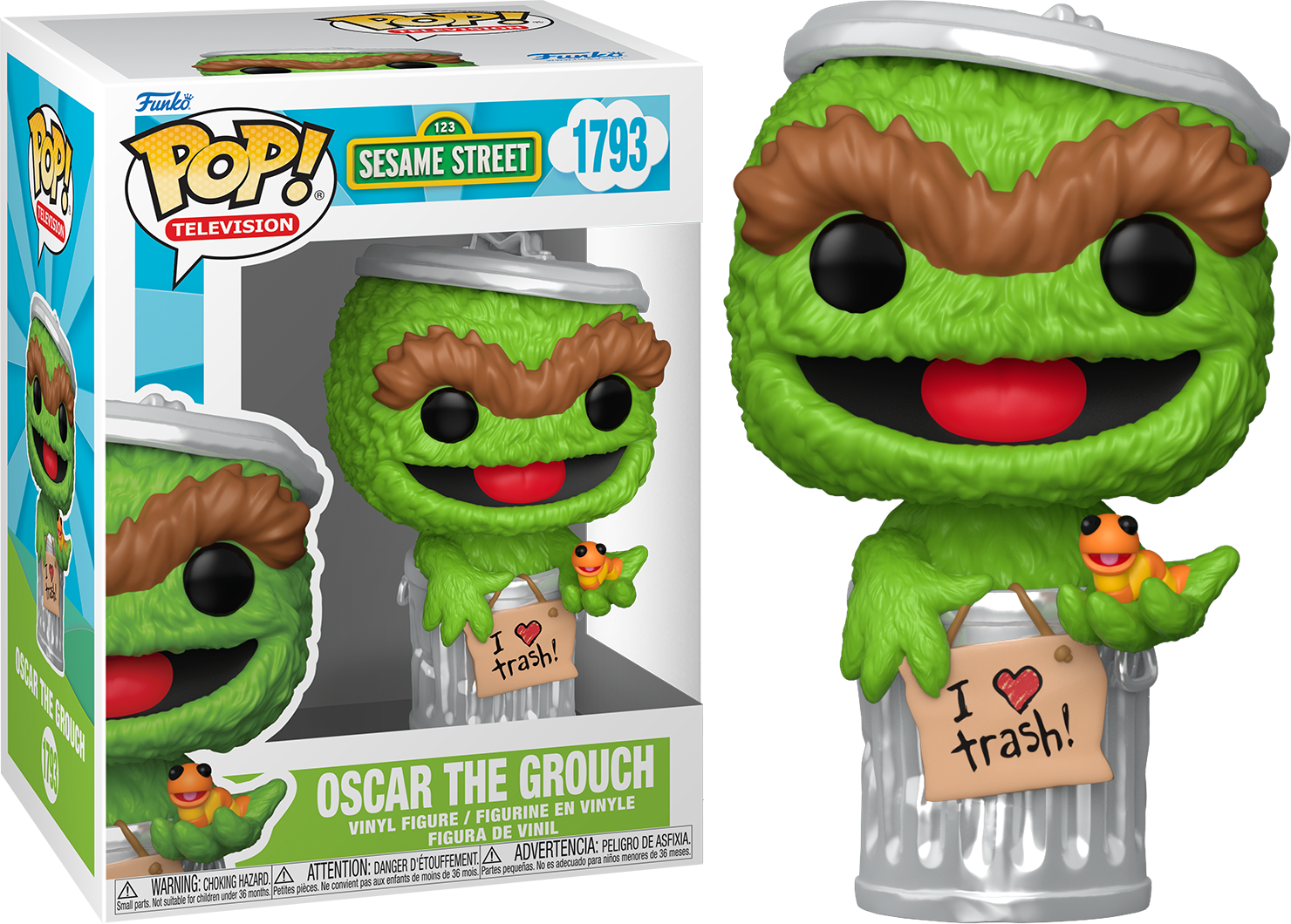 Sesame Street - Oscar the Grouch Pop! Vinyl