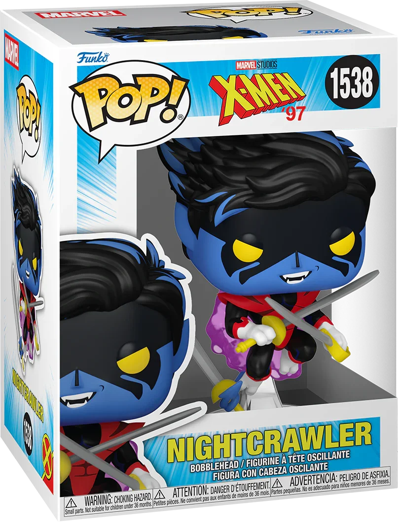 FUN86240 X-Men '97 - Nightcrawler Pop! Vinyl - Funko - Titan Pop Culture
