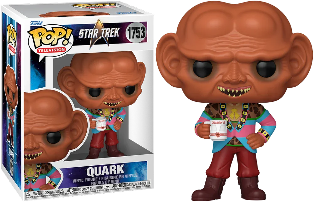 FUN86248 Star Trek: Deep Space Nine - Quark Pop! Vinyl - Funko - Titan Pop Culture