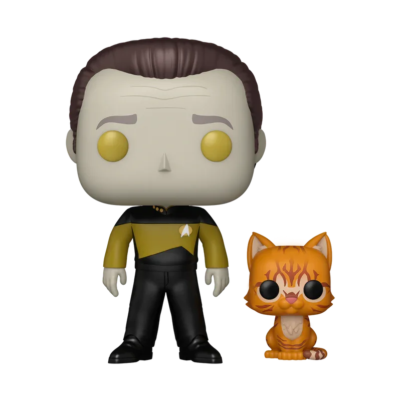 FUN86250 Star Trek: The Next Generation - Data & Spot Pop! Vinyl - Funko - Titan Pop Culture