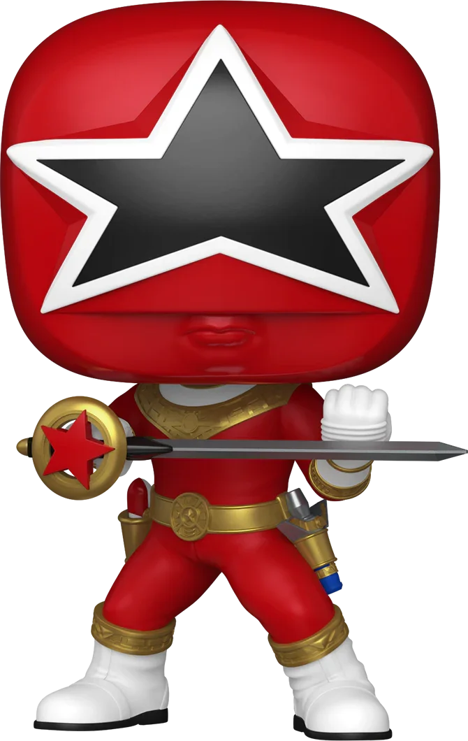 FUN86271 Power Rangers: Zeo - Red Zeo Ranger Pop! Vinyl - Funko - Titan Pop Culture