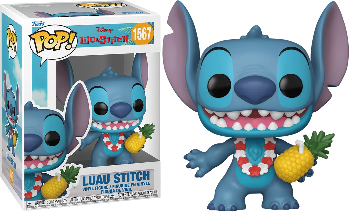 FUN86275 Lilo & Stitch - Luau Stitch Pop! Vinyl - Funko - Titan Pop Culture