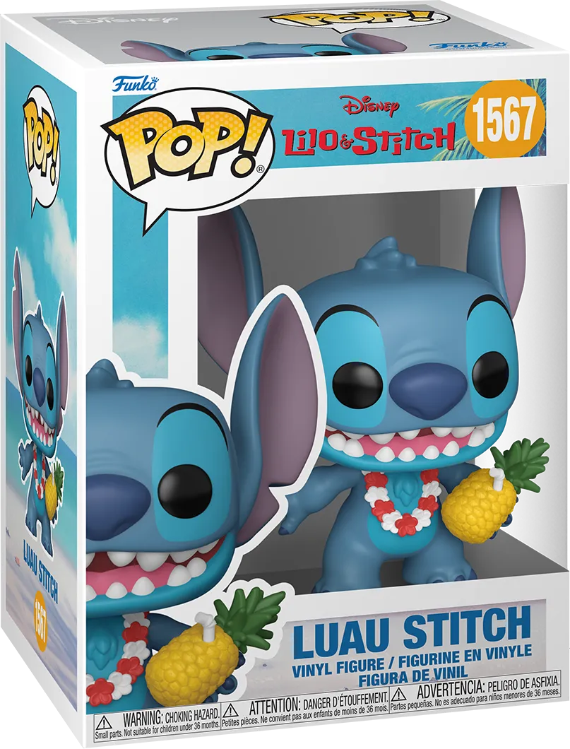 FUN86275 Lilo & Stitch - Luau Stitch Pop! Vinyl - Funko - Titan Pop Culture