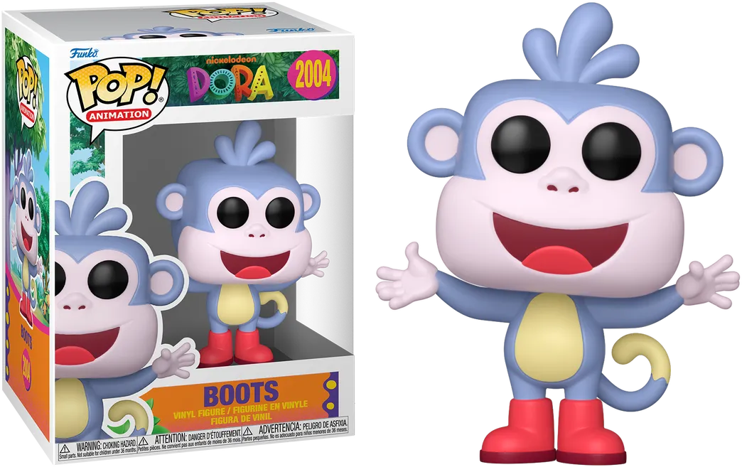 FUN86278 Dora the Explorer - Boots Pop! Vinyl - Funko - Titan Pop Culture