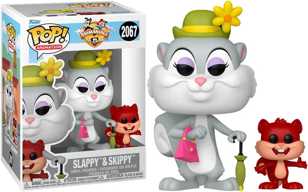 Animaniacs - Slappy with Skippy Pop! Vinyl