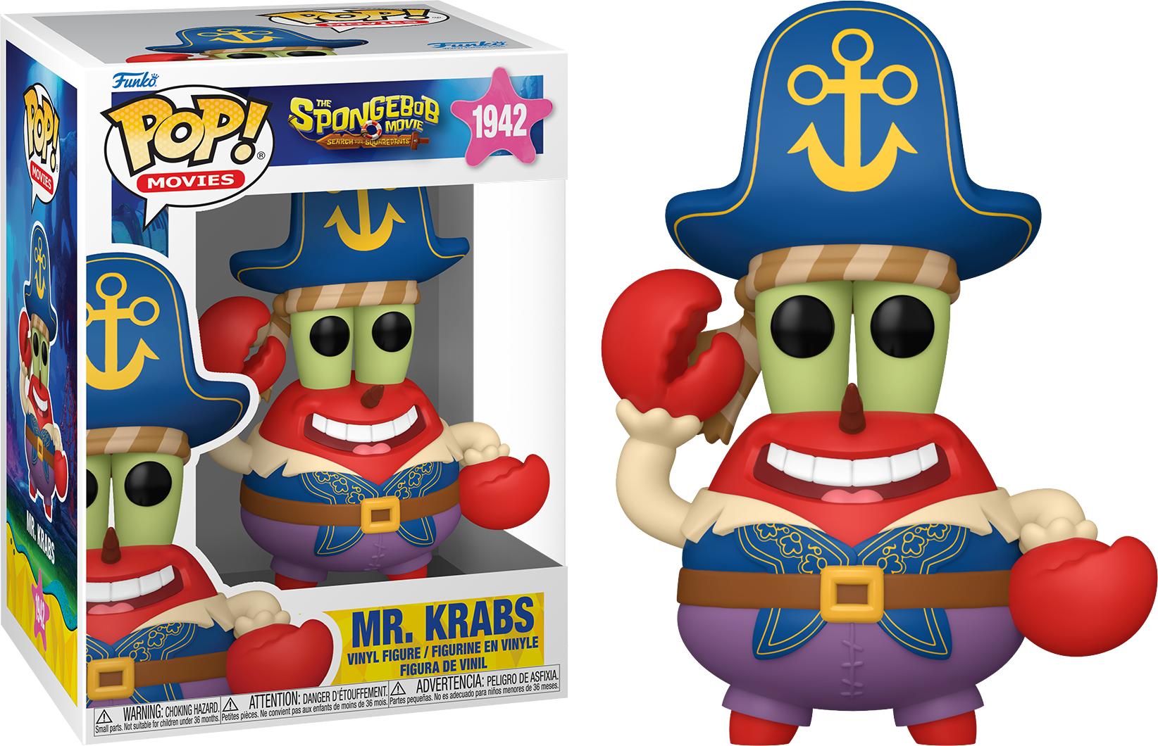 The SpongeBob Movie (2025) - Mr. Krabs Pop! Vinyl