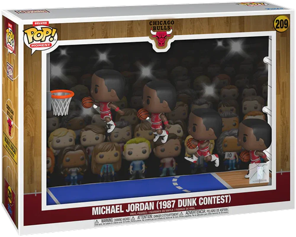 NBA Legends - Michael Jordan (87' Dunk Comp.) Pop! Moment Deluxe