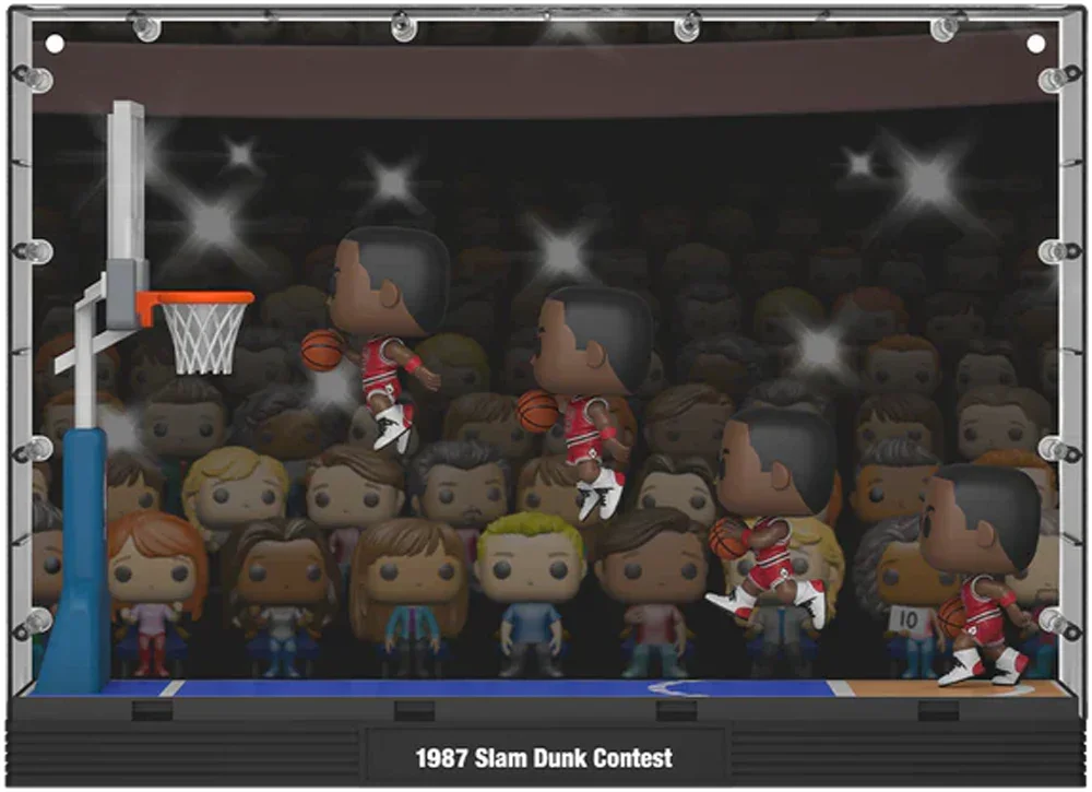 NBA Legends - Michael Jordan (87' Dunk Comp.) Pop! Moment Deluxe