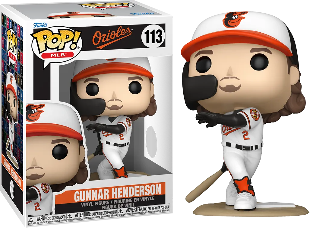 FUN86315 MLB: Orioles - Gunnar Henderson Pop! Vinyl - Funko - Titan Pop Culture