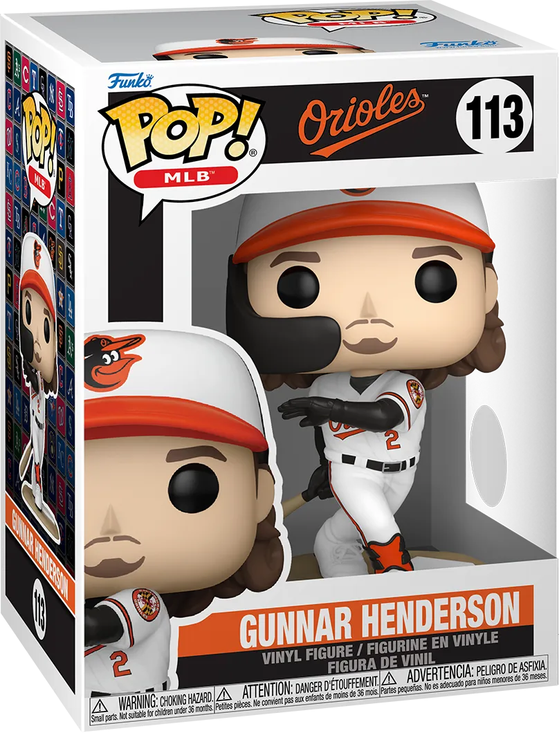FUN86315 MLB: Orioles - Gunnar Henderson Pop! Vinyl - Funko - Titan Pop Culture