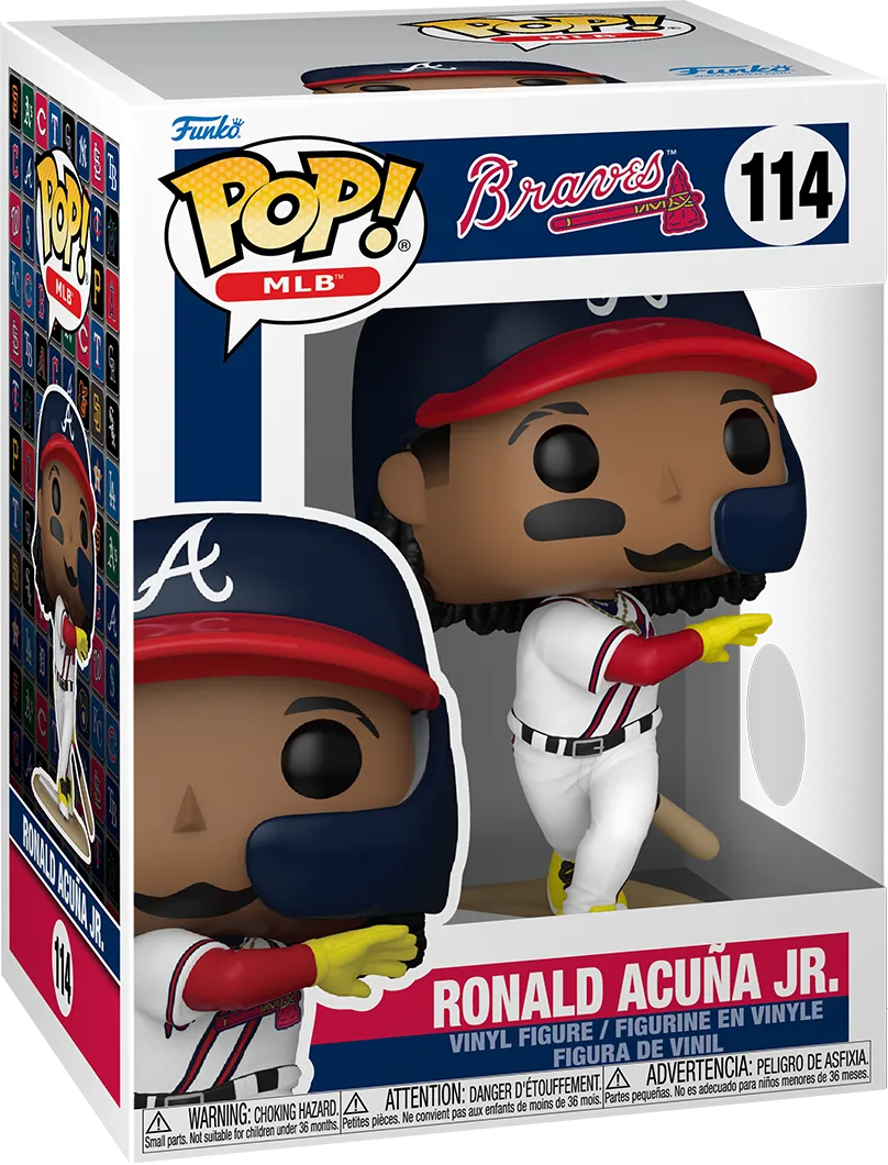 FUN86316 MLB: Braves - Ronald Acuna Jr. Pop! Vinyl - Funko - Titan Pop Culture