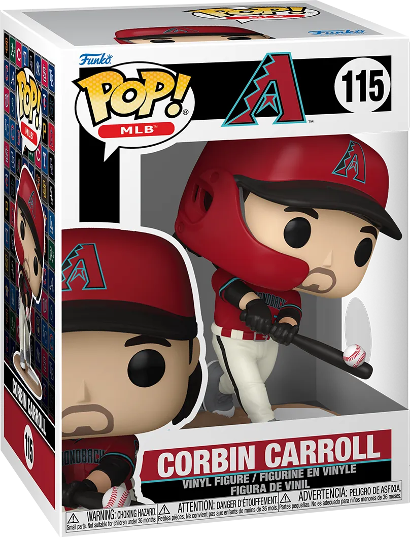 FUN86317 MLB: Diamondbacks - Corbin Carroll Pop! Vinyl - Funko - Titan Pop Culture