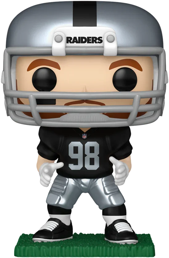 FUN86324 NFL: Raiders - Maxx Crosby Pop! Vinyl - Funko - Titan Pop Culture