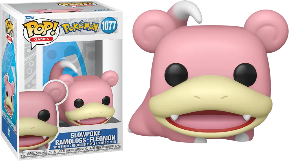 FUN86363 Pokemon - Slowpoke Pop! Vinyl - Funko - Titan Pop Culture